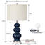 Lampe de table 25 "en céramique Archaimbaud-332219368