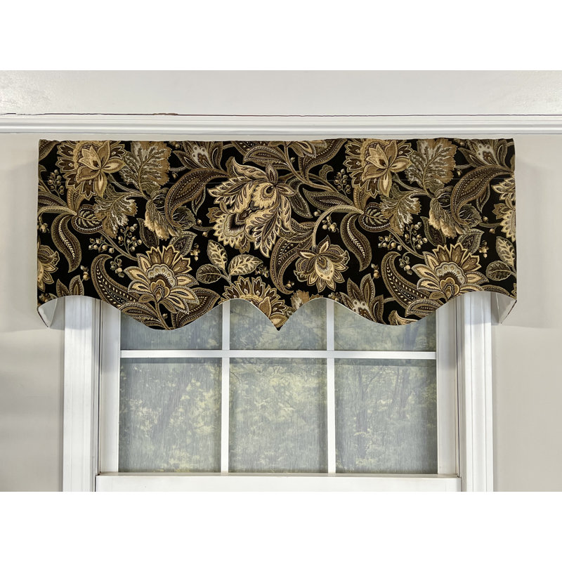 RLFisher Paisley Pointed Window Valance & Reviews | Perigold