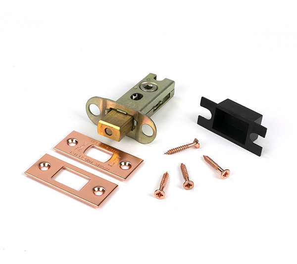 Aged Brass 2½" Heavy Duty Tubular Deadbolt, Polished Bronze