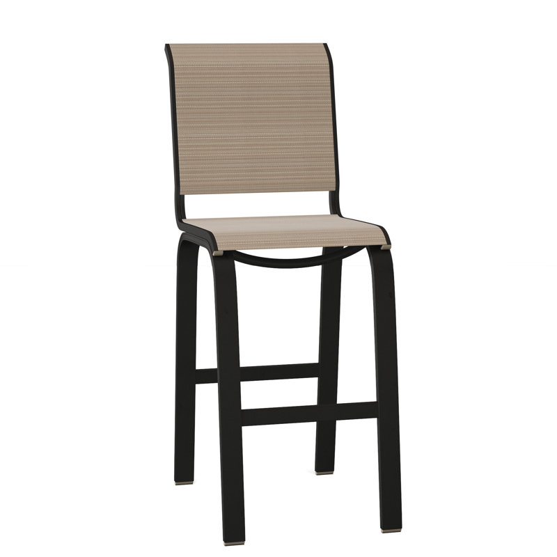 Tabouret de bar 29,5 po Holna, Noir texturé, Newport