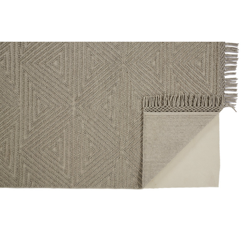 Keiston Wool Geometric Indoor Rug, Rectangle 3'6" x 5'6"