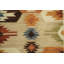 Tapis 100% laine tissé à la main à motif oriental tribal multicolore Southwestern