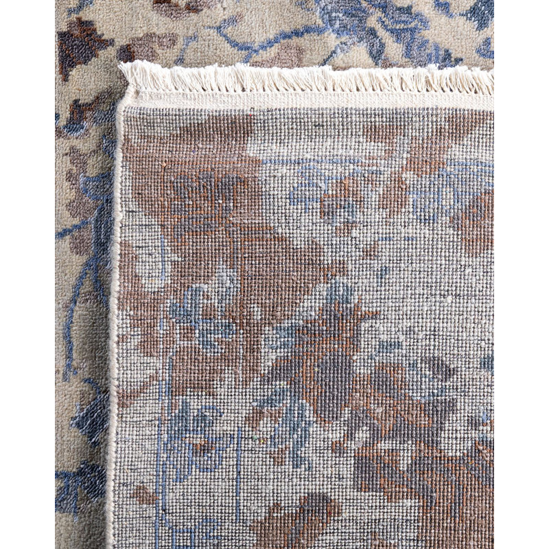 Overdyed One-of-a-Kind 8' 3" X 10' 3" Hand Knotted Area Rug