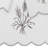  100% Turkish Cotton WHITNEY Scallop 3PC Embellished Towel Set-663463688-663491900