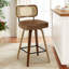 Tabouret de bar et de comptoir pivotant Lucania-377456195-362399370-347569301