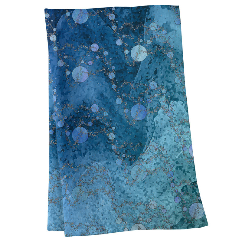Mcguigan Tea Towel Kitchen Towel, Poly Twill, Blue/Green