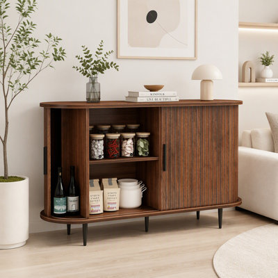 Storage Sideboard with Sliding Door