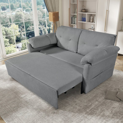 Convertible Pull-Out Sleeper Sofa