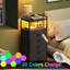 40.9cm W Metal Bedside Table-1758910827