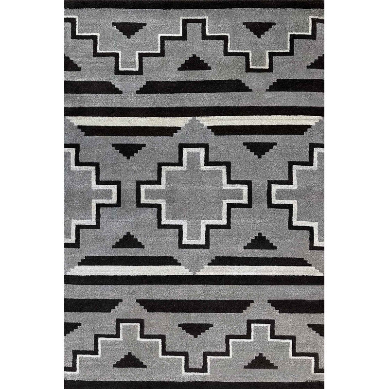 PUEBLO CHARCOAL, Rectangle 6' x 9'