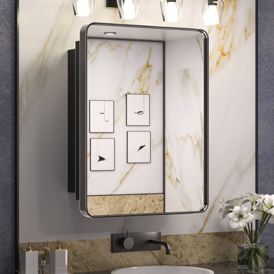 SHEN-2423363630-06 Unidoor Plus 59" W x 30.375" D x 72" H Frameless Pivot Rectangle Shower Enclosure with Fixed Panel