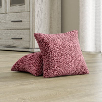 Housse de coussin Stretch - Doux au toucher et facile à nettoyer - Collection Velvet