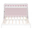 Lit cabane double XL avec lit gigogne, tente, étagère et lampe-1314703911