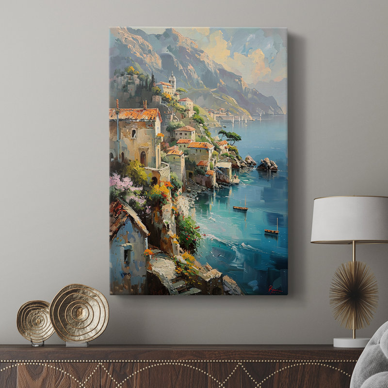 NAUTICAL Series DLXIV -Custom Wrapped Gallery Cavas, 48" H x 32" W