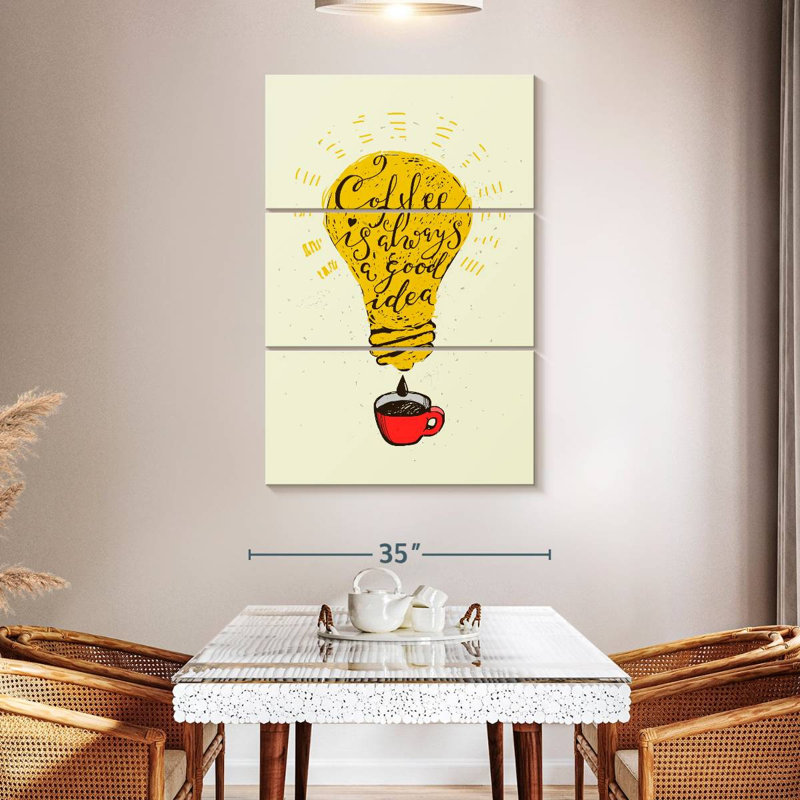 Le café Tergel est une bonne idée, H 32 po x l 20 po