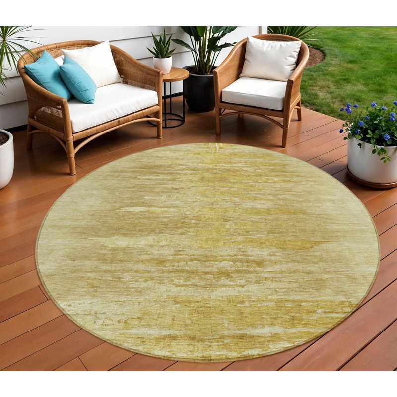 Tapis rond 8 po