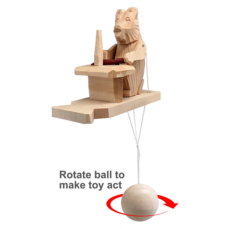 Statue Gerianne Spinning Old-World