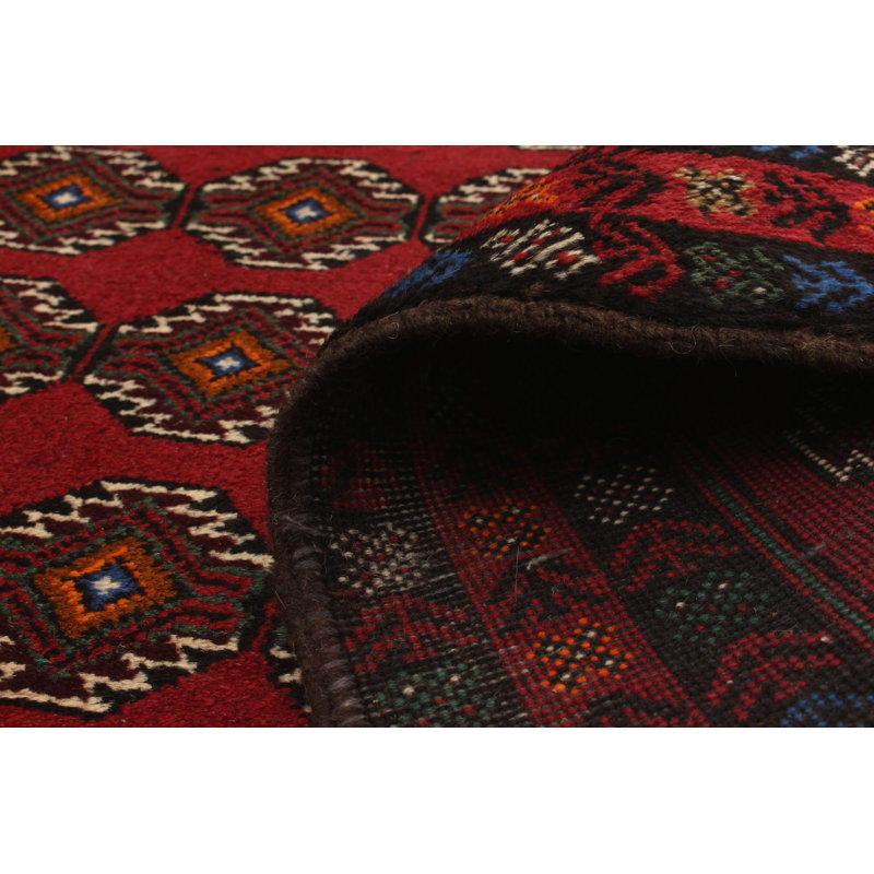 One-of-a-Kind 3'3" X 6' 1980s Wool Area Rug in