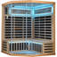 Sauna pentagonal de style familial