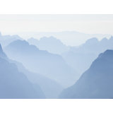 Dolomites, Italy, View From Marmolada Print by Frank Peters