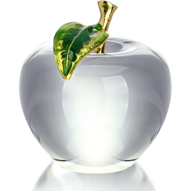 Crystal Apple Statues
