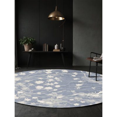 Machine Washable Gray Area Rug
