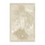 Tapis oriental beige / blanc lavable à la machine Flemington Hera-807299787