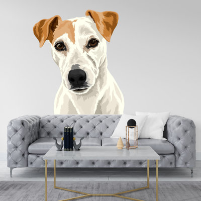 Adhésif décoratif pour chien, maman de chien, décor de chien, art mural pour chien, amoureux des chiens, maman de salle de bain, adhésif pour salle de bain, autocollants, vinyle 020DE