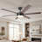 Vaczon 60" Modern Smart Large Ceiling Fan with Dimmable 3CCT LED Lights, 6-Speed Reversible DC Motor, Timer, Remote and App Control-1673542287