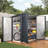 7' X 4' Outdoor Bike Storage Lean To Shed