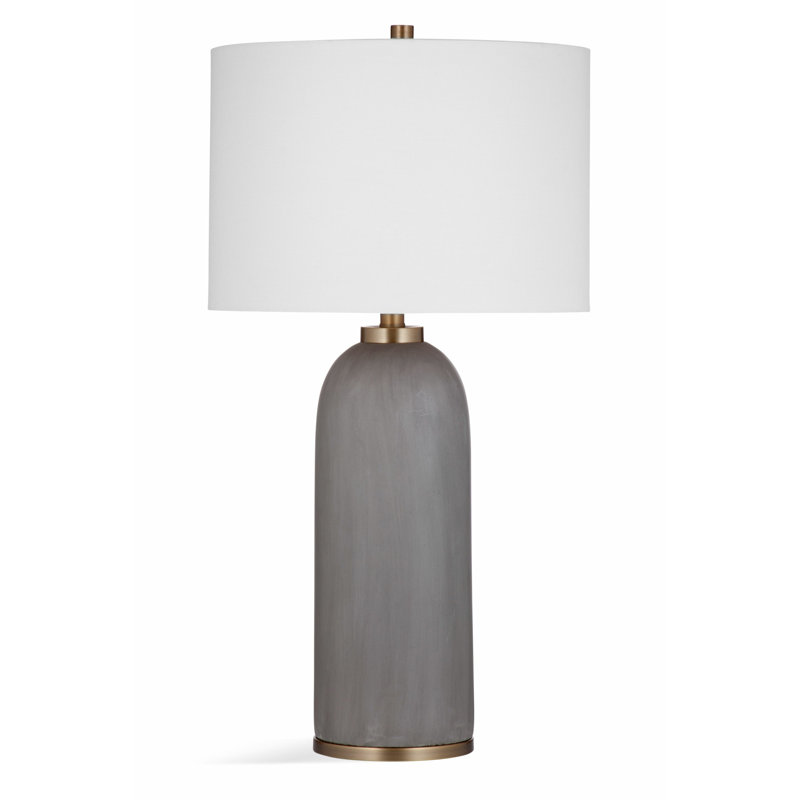 Lampe de table grise 28 "Payne