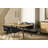 Flam Rectangular Dining Table with Metal Legs-94374874