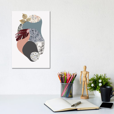 Terazzo Amoebe II by Design Fabrikken - Wrapped Canvas Print