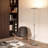 Sky Flux Industrial 63" Dimmable LED Floor Lamp with Adjustable Head-138741047