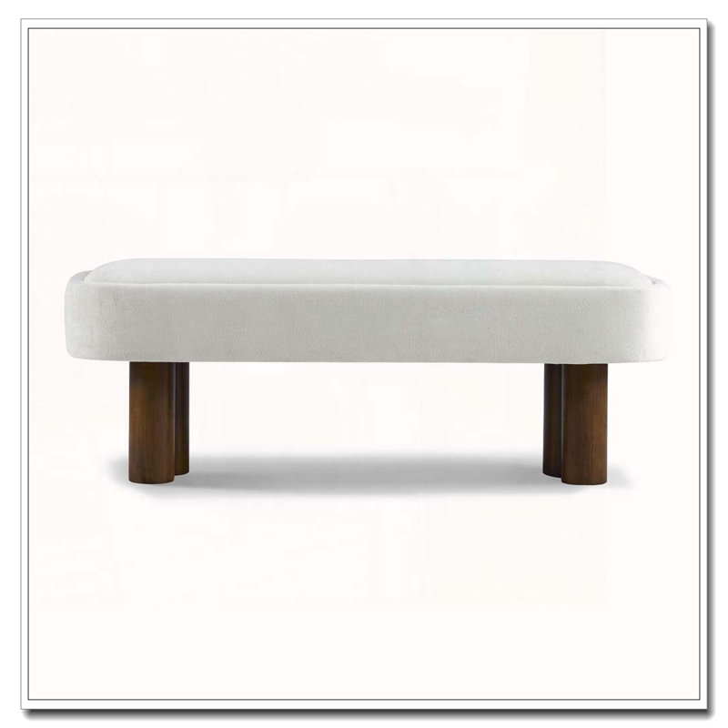 Banc rembourré 51,57 L, Beige