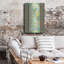 Art mural en métal luxueux «Peacock B» par Jean Plout, 24 po x 36 po-1353148118