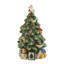 Spode Christmas Tree Tree Cookie Jar 12.25"
