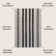 Tapis ivoire / gris foncé Elvin