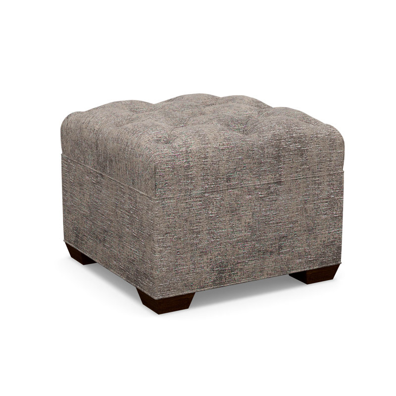 Square Ottoman, Walnut, 9637-86