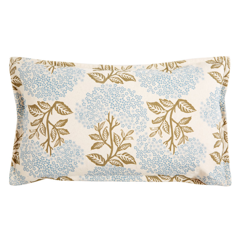 Rectangular Pillow Cover & Insert, Blue