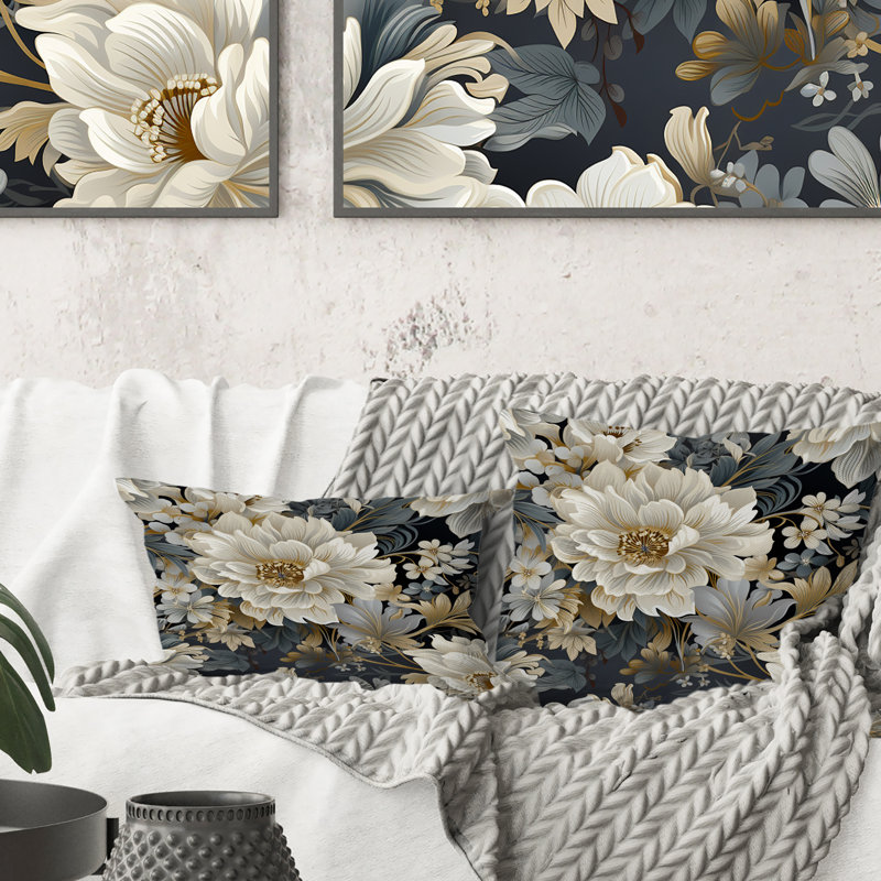 Coussin Flower Elegance