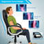 Chaise de bureau ergonomique à dossier haut avec support lombaire Inbox Zero
