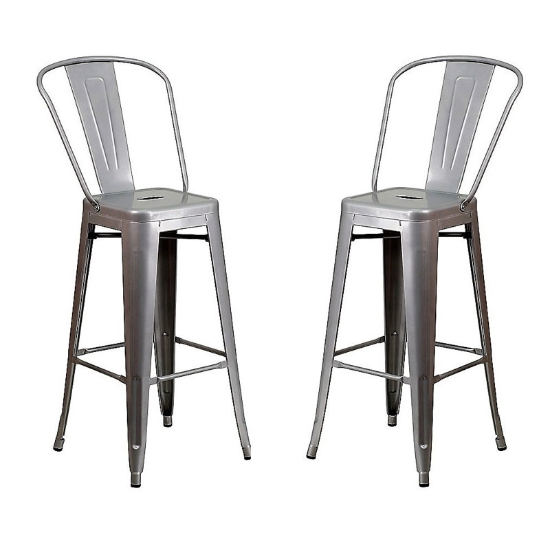 Tabouret à haut dossier Kysen