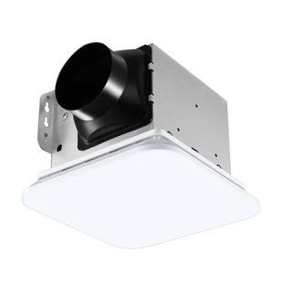 110 Cfm Quiet Bathroom Exhaust Fan With Light With 3 Color Change, 3000K/4000K/5500K 1000Lm, Shower Ventilation Fan Light Combo, Memory Function