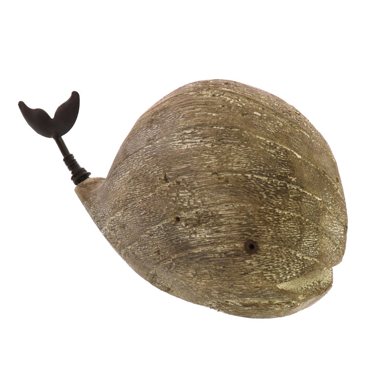 Littlefield  Kelso Whale Wood Figurine