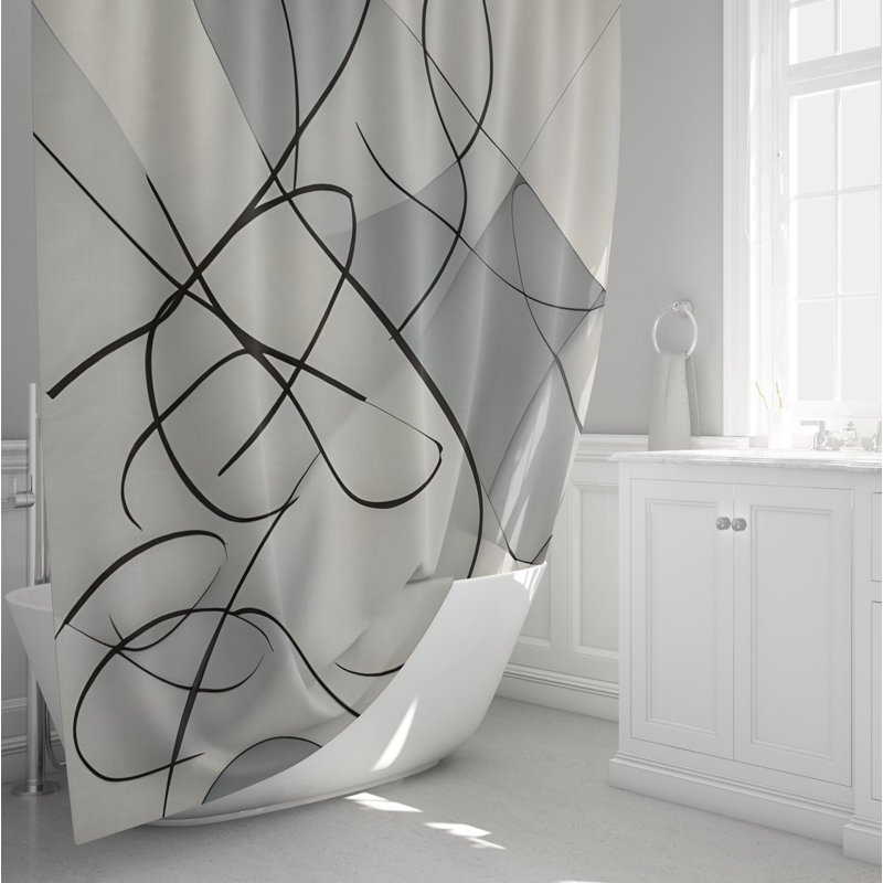 Rideau de douche Cohner, H 72 po x l 70 po