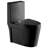 Alpha International 1.28 Gallons GPF Elongated Comfort Height Floor Mounted One-Piece Toilet (Seat Included)-80229144