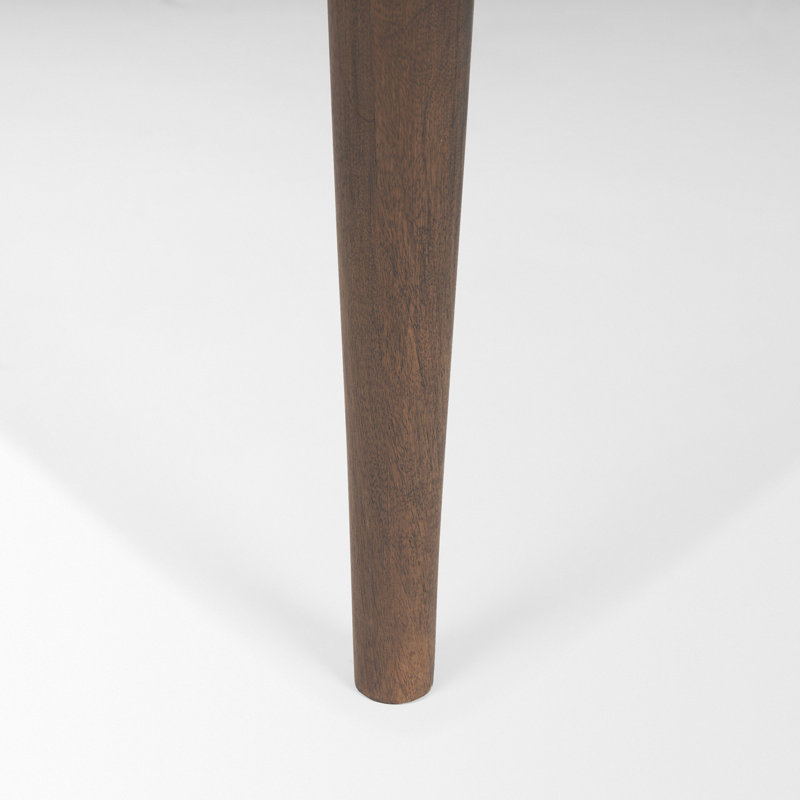 Table de salle à manger en bois massif Adamsville, 30" H x 84" L x 42" W