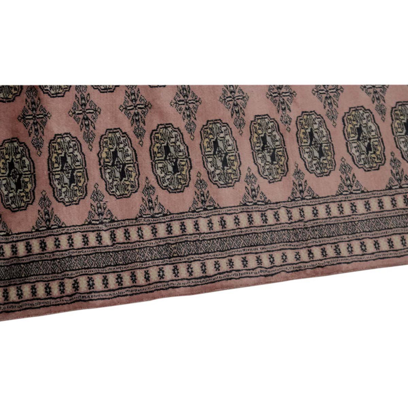 Tapis noir / raisin de haute qualité noué à la main