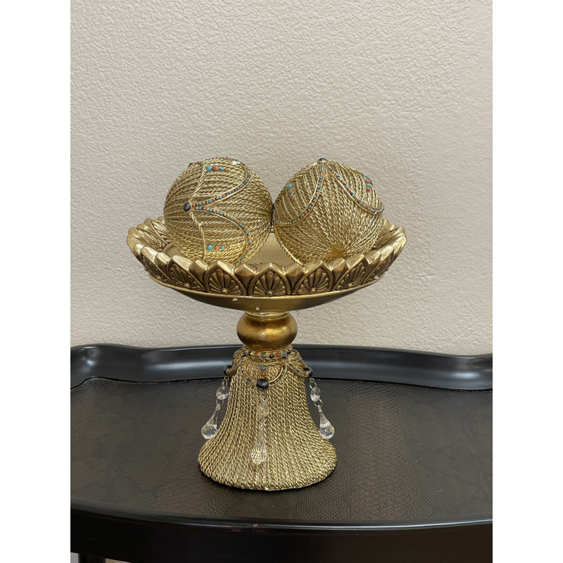 Bol décoratif avec sphères Foran